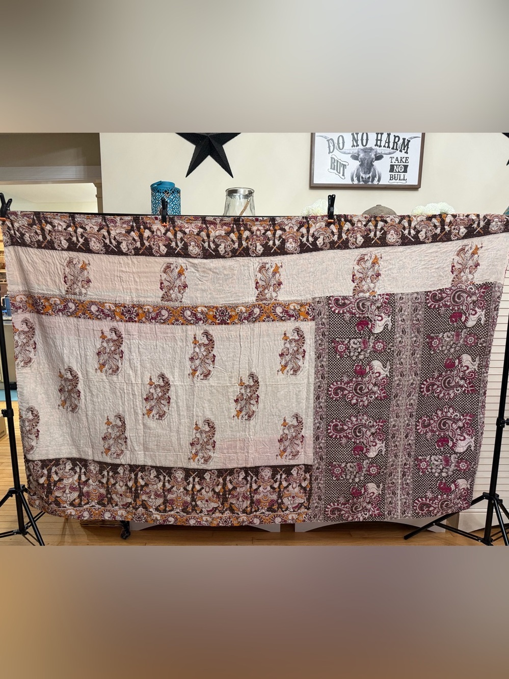 Kantha Twin Size Blanket